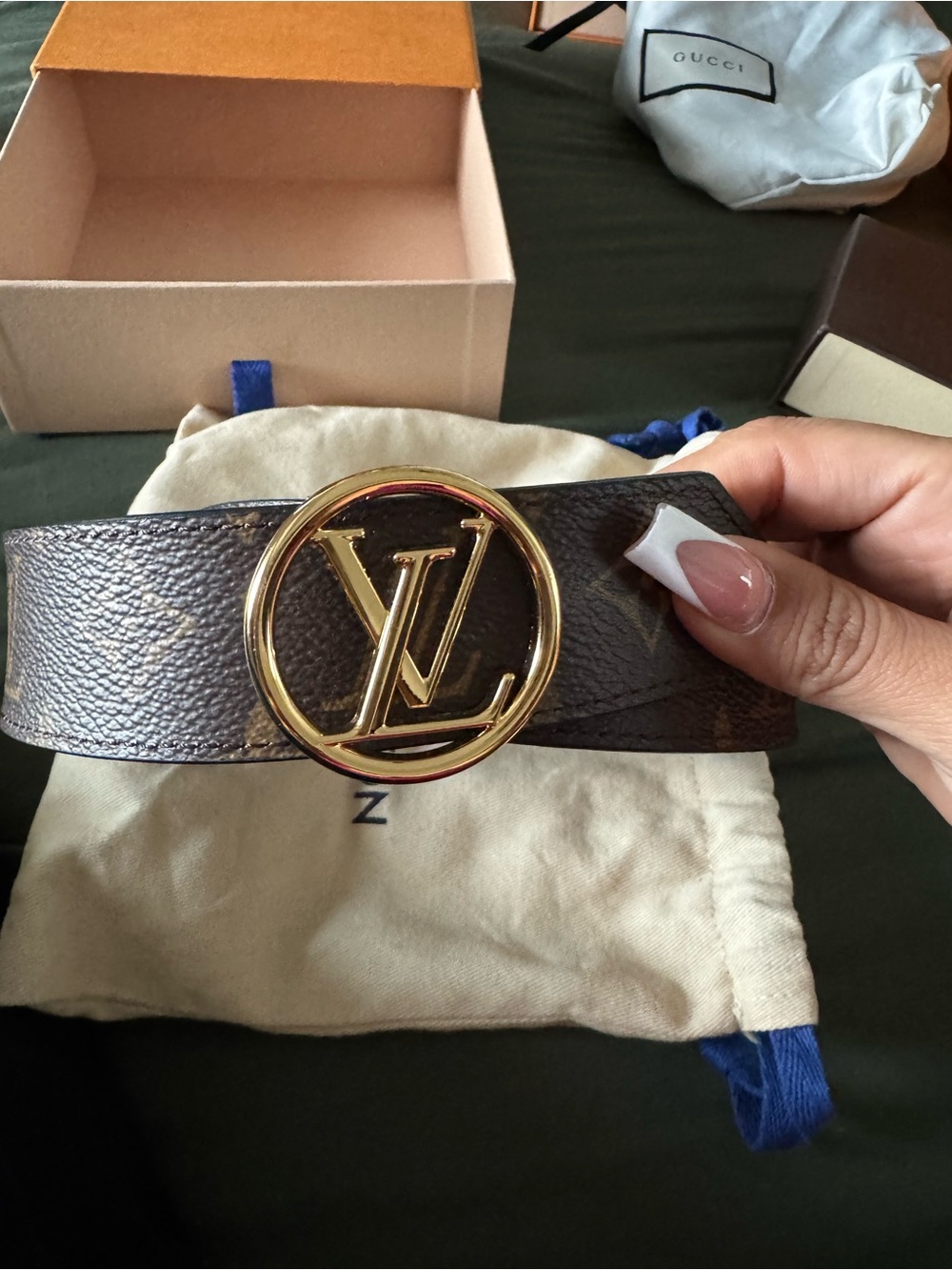 LV Circle 35mm Reversible Belt